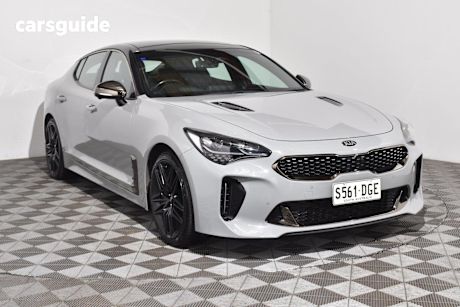 Grey 2021 Kia Stinger Sedan Gt (Black Leather)