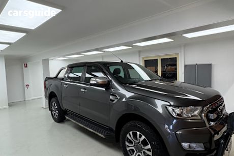 Grey 2017 Ford Ranger Dual Cab Utility Xlt 3.2 (4X4)