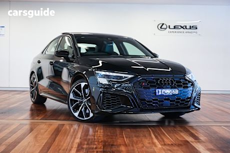 Black 2023 Audi S3 Sedan 2.0 Tfsi Quattro