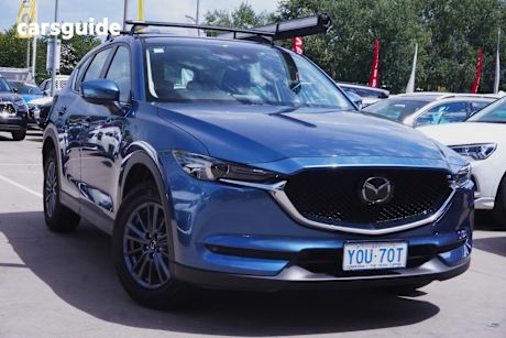 Blue 2019 Mazda CX-5 Wagon Maxx Sport (4X2)