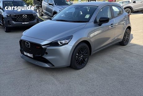 Silver 2025 Mazda Mazda2 Hatchback G15 Evolve