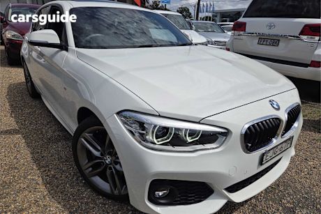 White 2017 BMW 125I Hatchback M Sport