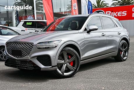 Silver 2022 Genesis GV70 Wagon 3.5T Awd Sport