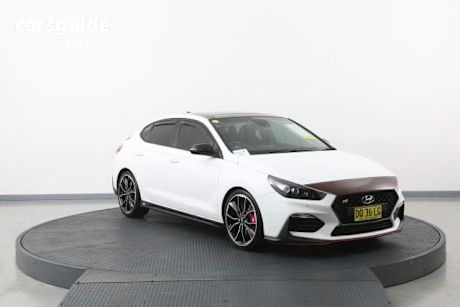 White 2018 Hyundai I30 Hatchback N Performance