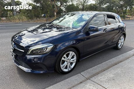 Blue 2016 Mercedes-Benz A180 Hatchback