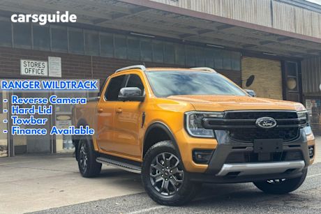 Yellow 2023 Ford Ranger Double Cab Pick Up Wildtrak 2.0 (4X4)