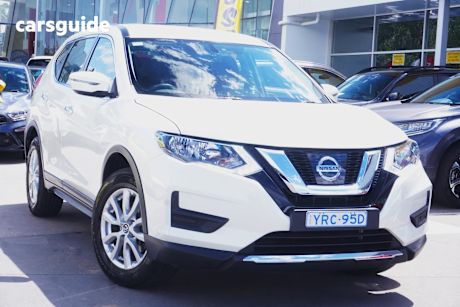 White 2019 Nissan X-Trail Wagon St (2Wd)