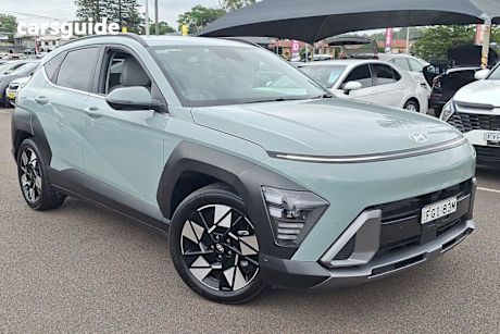 Green 2024 Hyundai Kona Wagon Premium