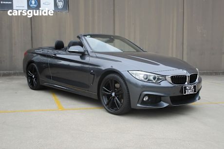 Grey 2014 BMW 428I Convertible Sport Line
