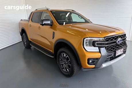 Yellow 2023 Ford Ranger Double Cab Pick Up Wildtrak 2.0 (4X4)
