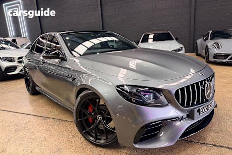 Grey 2018 Mercedes-Benz E63 Saloon S 4Matic+