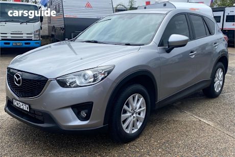 Silver 2013 Mazda CX-5 Wagon Maxx Sport (4X4)