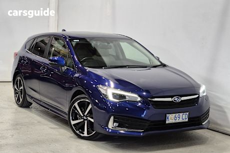 Blue 2021 Subaru Impreza Hatchback 2.0I-S (Awd)