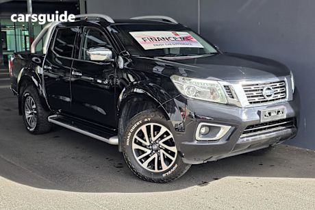 Black 2016 Nissan Navara Dual Cab Utility St-X (4X2)