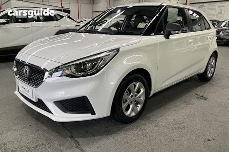 White 2024 MG MG3 Hatchback Excite