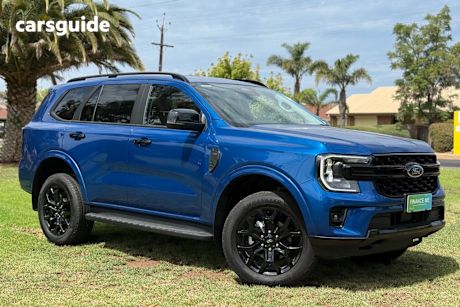 Blue 2025 Ford Everest Wagon Sport (Rwd)