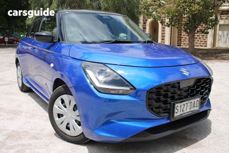 Blue 2024 Suzuki Swift Hatchback Hybrid