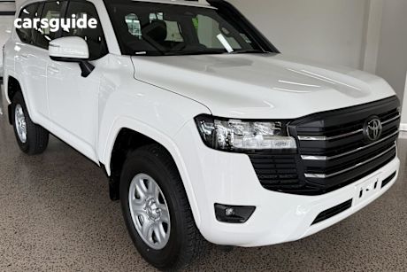 White 2025 Toyota Landcruiser Wagon Lc300 Gx (4X4)