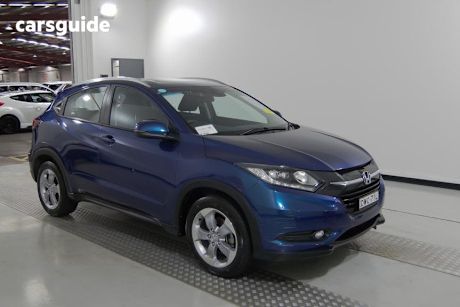 Blue 2018 Honda HR-V Wagon Vti-S