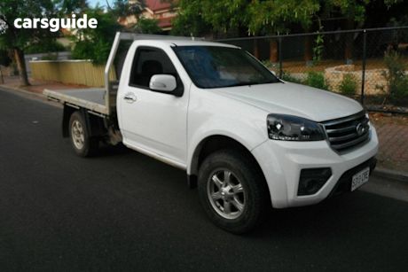 White 2019 Great Wall Steed Cab Chassis (4X4)