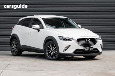 White 2017 Mazda CX-3 Wagon S Touring (Fwd)
