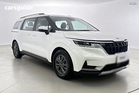 White 2021 Kia Carnival Wagon S