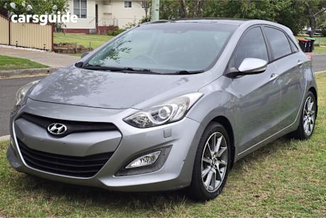 Grey 2013 Hyundai I30 Hatchback Sr