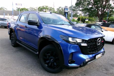 Blue 2024 Mazda BT-50 Dual Cab Pick-up Sp (4X4)