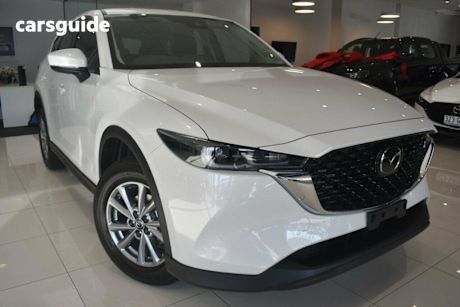 White 2025 Mazda CX-5 Wagon G25 Maxx Sport (Fwd)