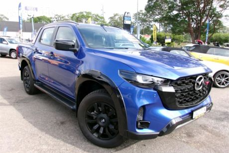 Blue 2024 Mazda BT-50 Dual Cab Pick-up Sp (4X4)