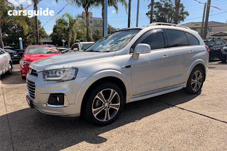 Silver 2017 Holden Captiva Wagon 7 Ltz (Awd)