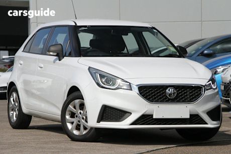 White 2024 MG MG3 Hatchback Core