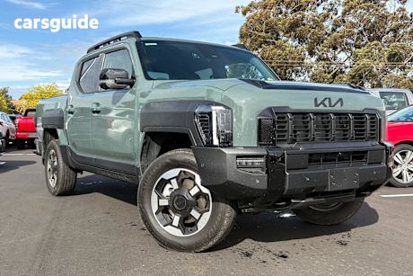 Green 2025 Kia Tasman Double Cab Pick Up X-Line (4X4) (0.9T) Bdy Fender