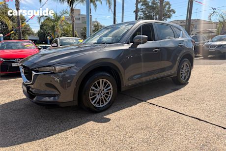 Grey 2017 Mazda CX-5 Wagon Touring (4X4)