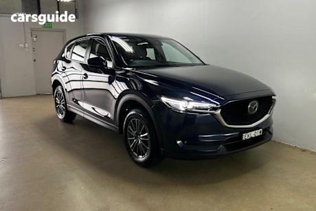 Blue 2020 Mazda CX-5 Wagon Maxx Sport (Fwd)
