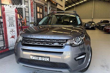 Grey 2016 Land Rover Discovery Sport Wagon Si4 Se