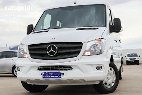 White 2014 Mercedes-Benz Sprinter Bus Transfer