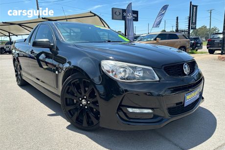 Black 2016 Holden UTE Utility Sv6 Black Edition