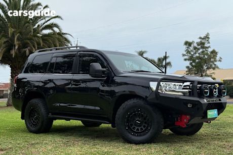 Black 2020 Toyota Landcruiser Wagon Lc200 Vx (4X4)