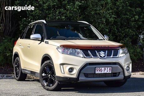 Beige 2017 Suzuki Vitara Wagon S Turbo (4Wd)