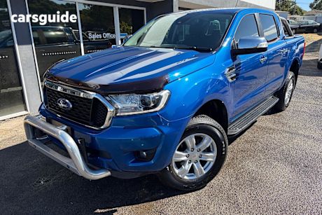 Blue 2021 Ford Ranger Double Cab Pick Up Xlt 3.2 (4X4)