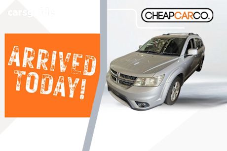 Silver 2012 Dodge Journey Wagon Sxt