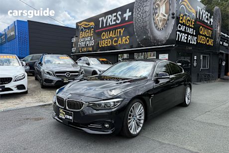 Black 2018 BMW 420I Coupe Luxury Edition Gran Coupe