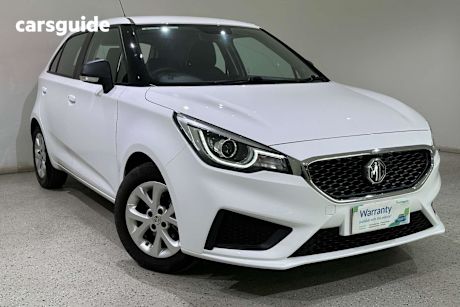 White 2023 MG MG3 Hatchback Core