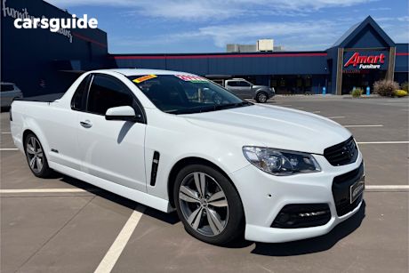 White 2014 Holden UTE Utility Ss-V