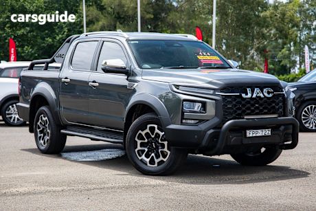 Grey 2024 JAC T9 UTE Dual Cab Pick-up Haven (4X4)