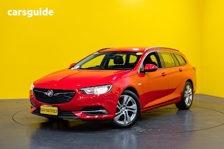 Red 2018 Holden Commodore Sportswagon Lt (5Yr)