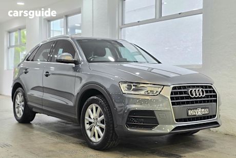 Grey 2017 Audi Q3 Wagon 1.4 Tfsi (110Kw)