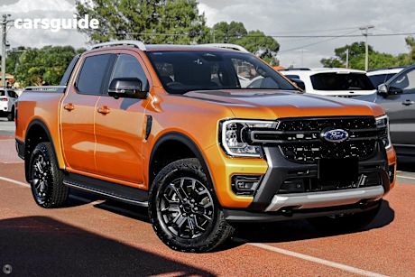 Yellow 2025 Ford Ranger Double Cab Pick Up Wildtrak X 2.0 (4X4)