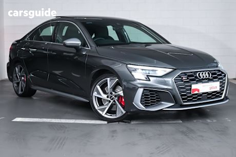 Grey 2022 Audi S3 Sedan 2.0 Tfsi Quattro